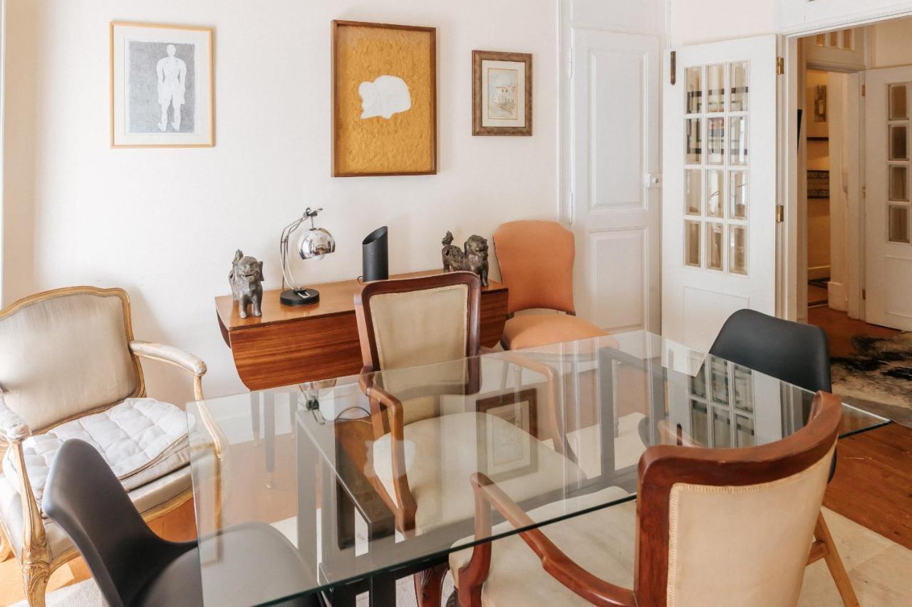 Vintage Downtown Av Da Liberdade Flat Apartment Lisbon Luaran gambar