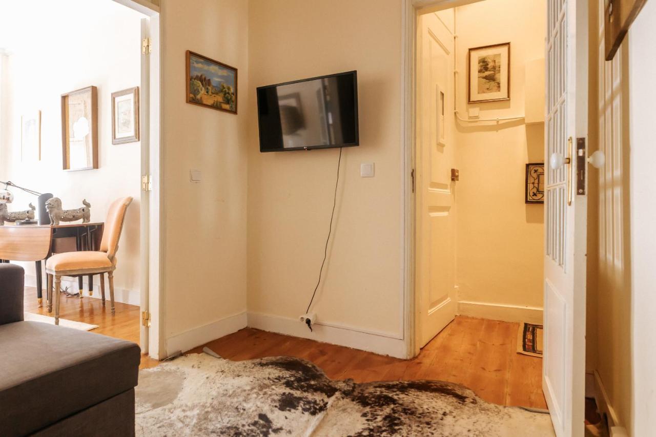 Vintage Downtown Av Da Liberdade Flat Apartment Lisbon Luaran gambar